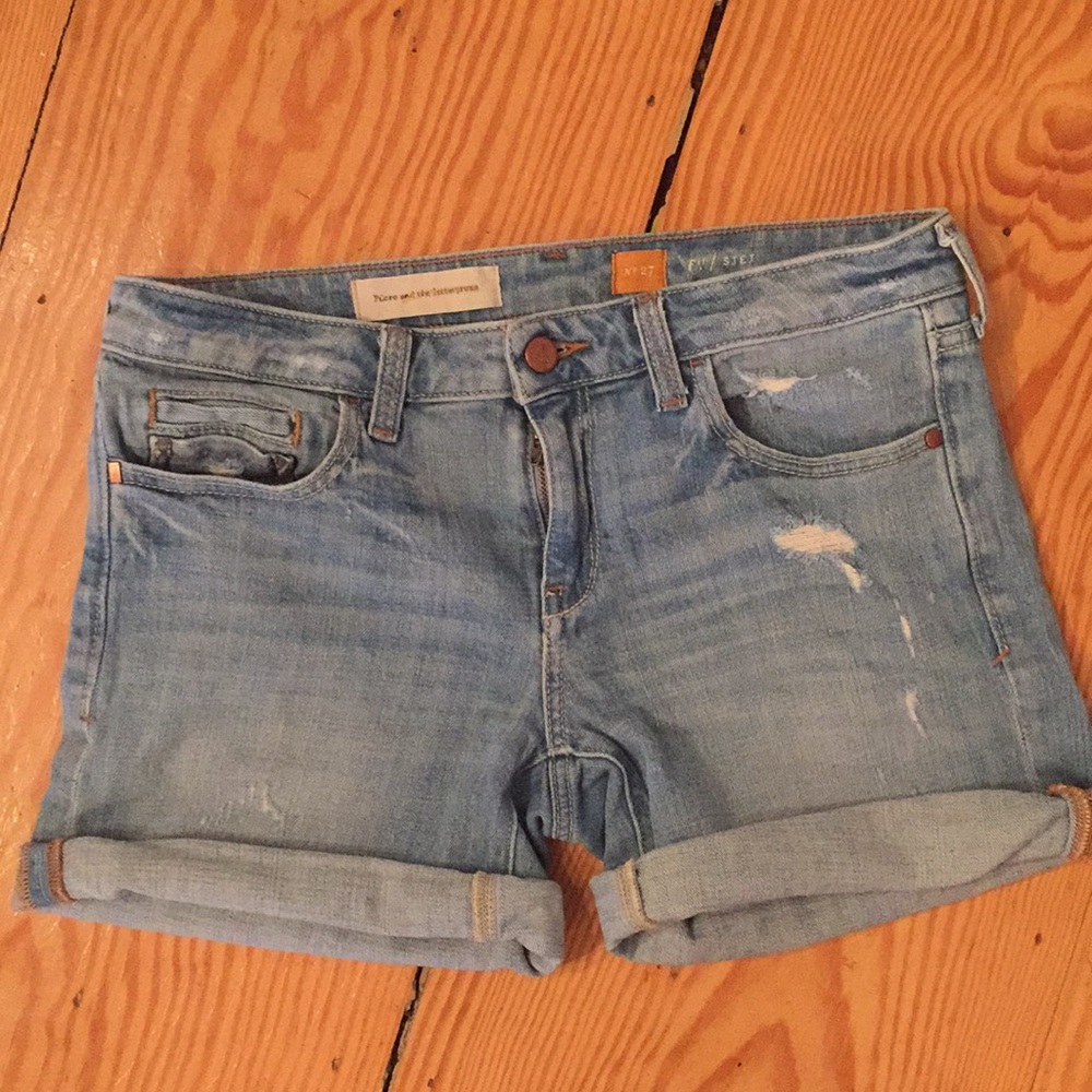 Anthropologie Pilcro jean shorts size 27